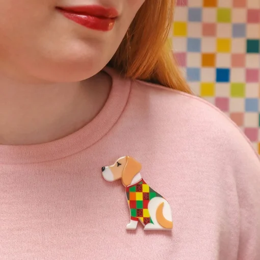 Erstwilder Beatrice Beagle Brooch* Brooches