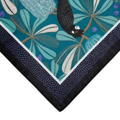 Erstwilder Bella The Black Cockatoo Square Scarf* Scarves
