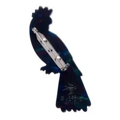 Erstwilder Bella The Black Cockatoo Brooch* Brooches