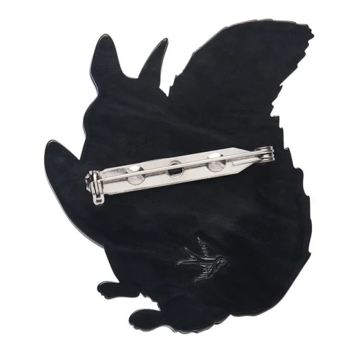 Erstwilder Bellisimo Black Squirrel Brooch* Brooches