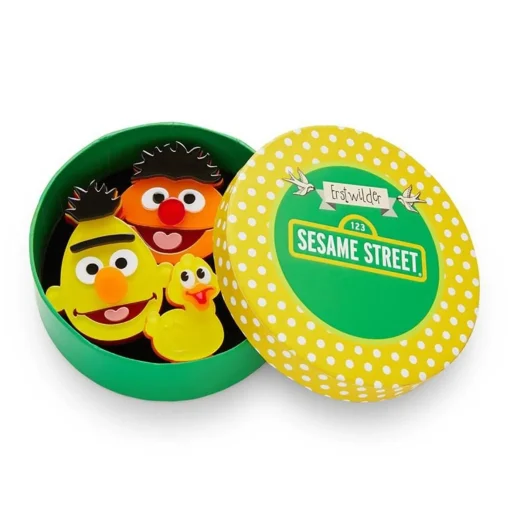 Erstwilder Bert & Ernie Brooch* Brooches