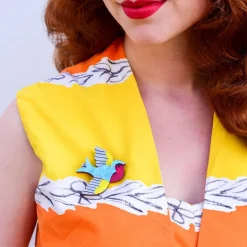 Erstwilder Betty Jo Sparrow Brooch* Brooches