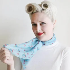 Erstwilder Betty Jo Sparrow Head Scarf* Scarves