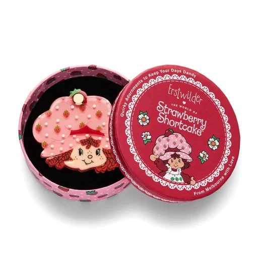 Erstwilder Big Adorable Strawberry Smile Mirror Compact* Mirror Compacts