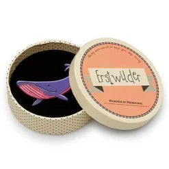 Erstwilder Big Blue Brooch* Brooches