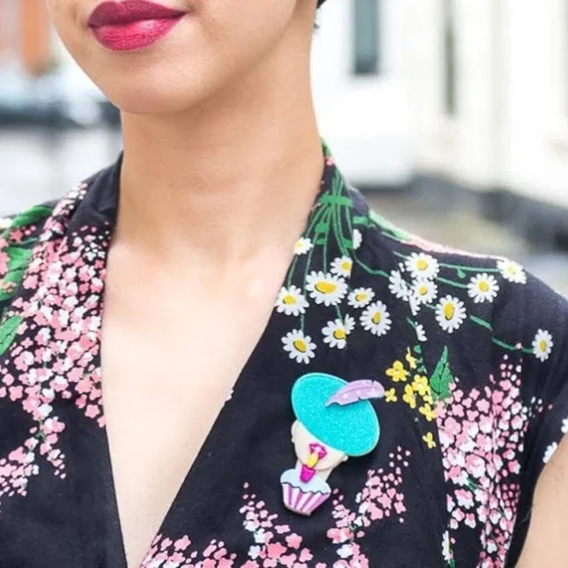 Erstwilder Birthday Chic Brooch* Brooches