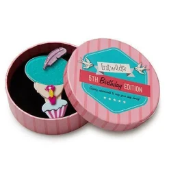 Erstwilder Birthday Chic Brooch* Brooches