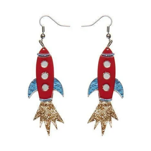 Erstwilder Blast Off! Earrings* Earrings