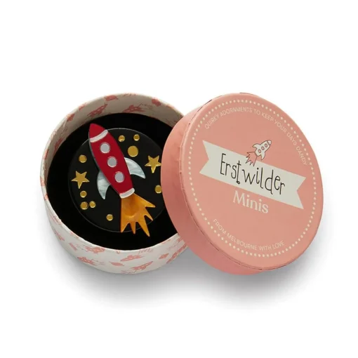 Erstwilder Blast Off! Mini Brooch* Brooches