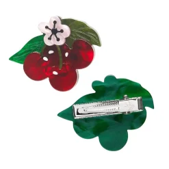 Erstwilder Blossoming Cherries Hair Clips Set - 2 Piece* Hair Clips & Claws