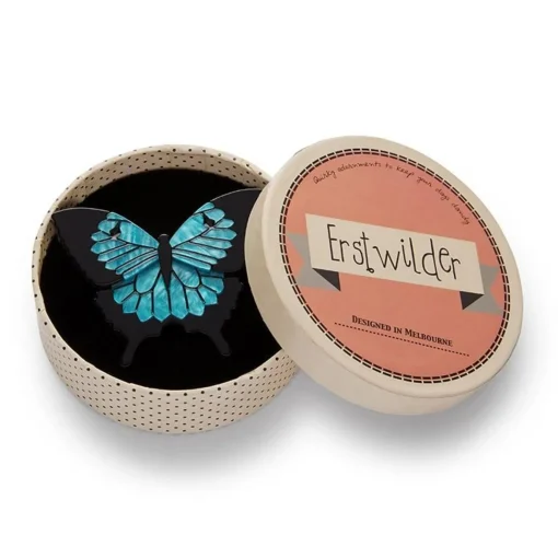 Erstwilder Blue Emperor Brooch* Brooches