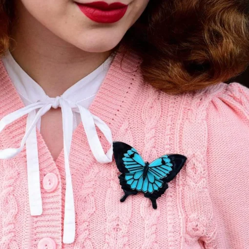Erstwilder Blue Emperor Brooch* Brooches