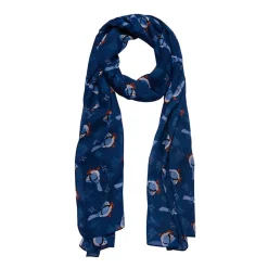 Erstwilder Blue Jay Way Neck Scarf Navy* Scarves