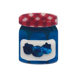Erstwilder Blueberry Precious Preserve Mini Brooch* Brooches