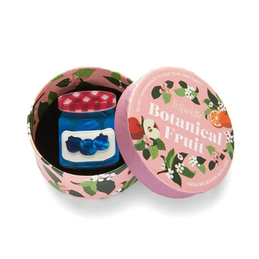 Erstwilder Blueberry Precious Preserve Mini Brooch* Brooches