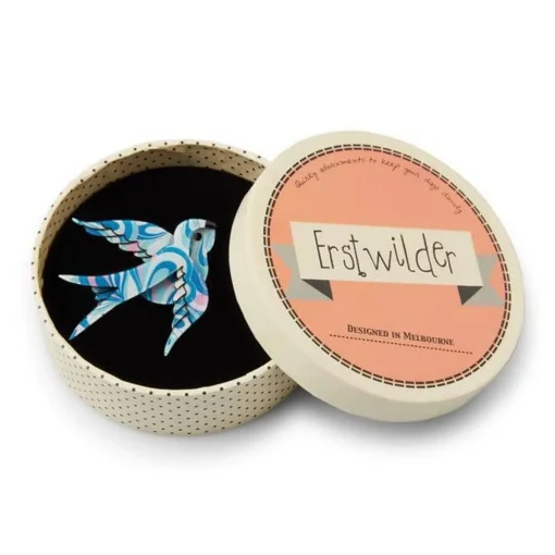 Erstwilder Bluebird Of Happiness Brooch* Brooches