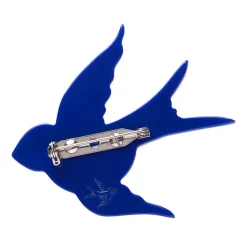 Erstwilder Bluebird Of Happiness Brooch* Brooches