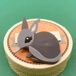 Erstwilder Blushing Bilby Brooch* Brooches