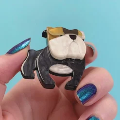 Erstwilder Boof Bulldog Mini Brooch* Brooches
