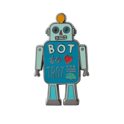 Erstwilder Bot To Trot Enamel Pin* Enamel Pins
