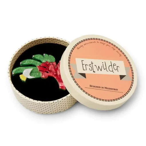Erstwilder Bouncing Botannical Flower Brooch* Brooches