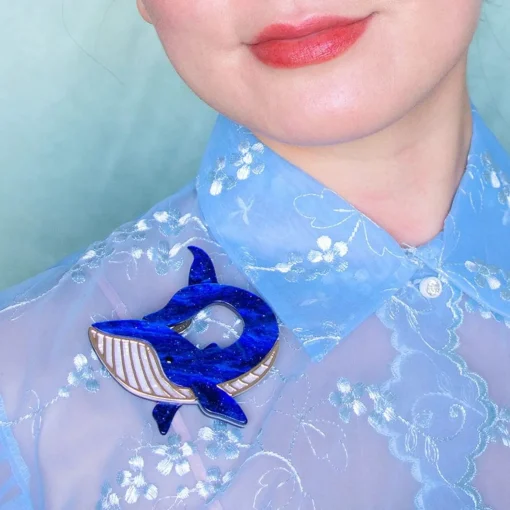 Erstwilder Boundless Sea Brooch* Brooches