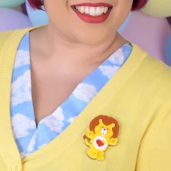 Erstwilder Brave Heart Lion Brooch* Brooches