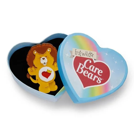 Erstwilder Brave Heart Lion Brooch* Brooches