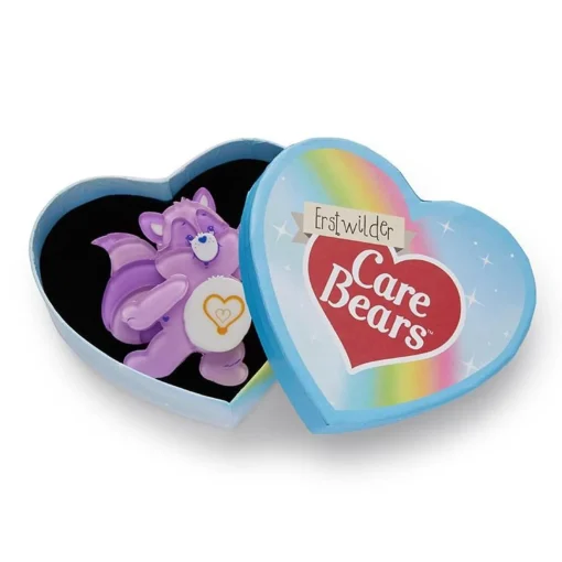 Erstwilder Bright Heart Raccoon Brooch* Brooches