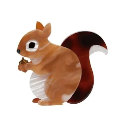 Erstwilder Bright-Eyed And Bushy Tailed Brooch* Brooches