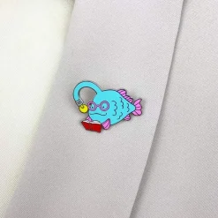 Erstwilder Bright-Eyed Bibliophile Enamel Pin* Enamel Pins