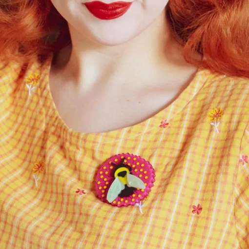 Erstwilder Bumblebee Burrower Brooch* Brooches