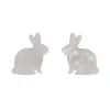 Erstwilder Bunny Ripple Resin Stud Earrings - White* Essential Earrings