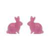 Erstwilder Bunny Ripple Resin Stud Earrings - Mauve* Essential Earrings