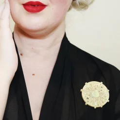 Erstwilder Burst Of Sun Brooch* Brooches