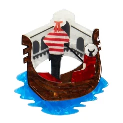 Erstwilder Canals Of Venice Brooch* Brooches
