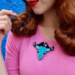 Erstwilder Capricorn The Controlled Brooch* Brooches