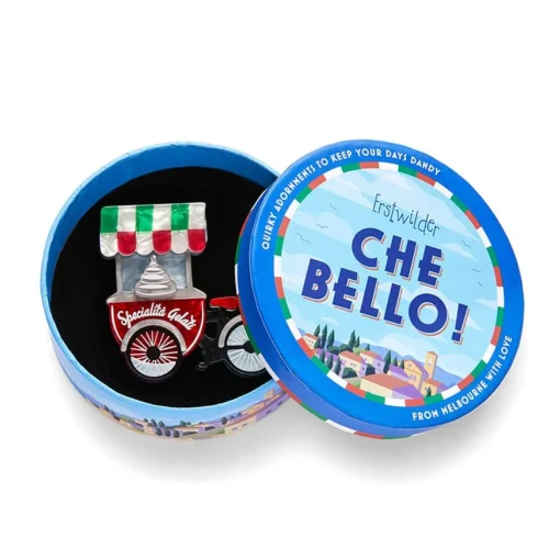 Erstwilder Carello Dei Gelati Brooch* Brooches