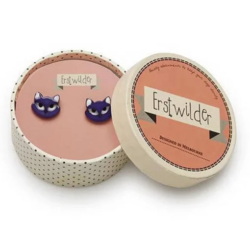 Erstwilder Carla Cat Earrings* Earrings