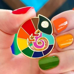 Erstwilder Carmel'S Colourful Chameleon Enamel Pin* Enamel Pins