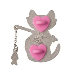 Erstwilder Cat Got Your Tongue Enamel Pin* Enamel Pins