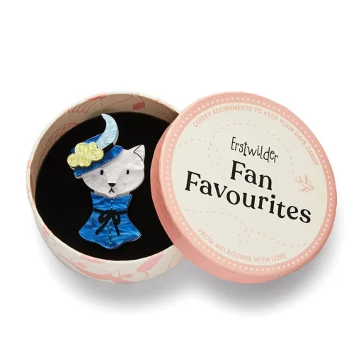 Erstwilder Cat In A Hat Brooch* Brooches