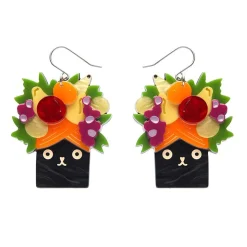 Erstwilder Catmen Miranda Drop Earrings* Earrings