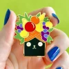 Erstwilder Catmen Miranda Enamel Pin* Enamel Pins