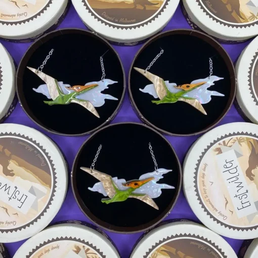 Erstwilder Celine The Pterodactyl Necklace* Necklaces