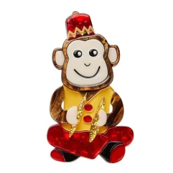 Erstwilder Charley Chimp Brooch* Brooches