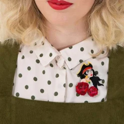Erstwilder Charlotte Of The Sea Pirate Brooch* Brooches