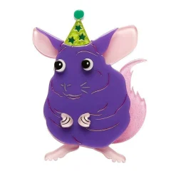 Erstwilder Chaz The Chinchilla Brooch* Brooches