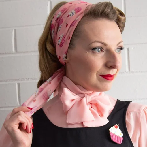 Erstwilder Cherry On Top Head Scarf* Scarves