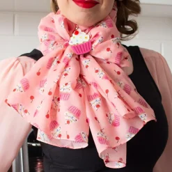 Erstwilder Cherry On Top Neck Scarf* Scarves